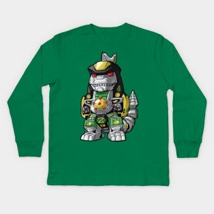 Dragon Zord Kids Long Sleeve T-Shirt